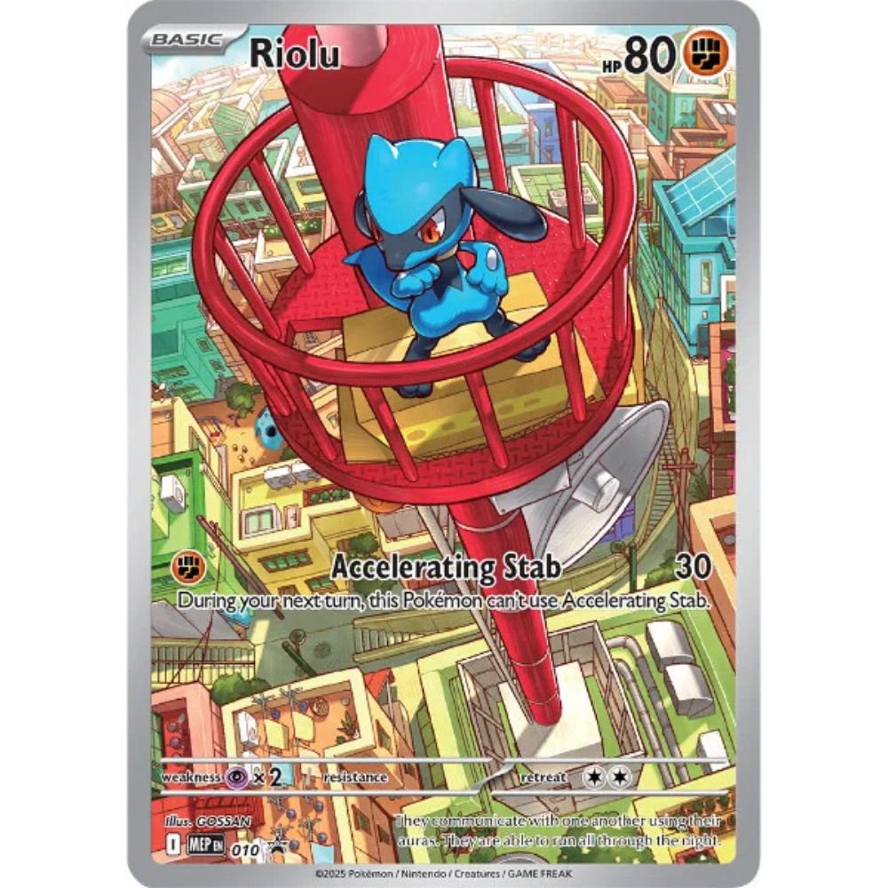 Riolu  –  010  –  Black Star Promo