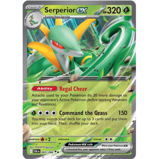 Serperior ex –  003/086  –  Black Bolt