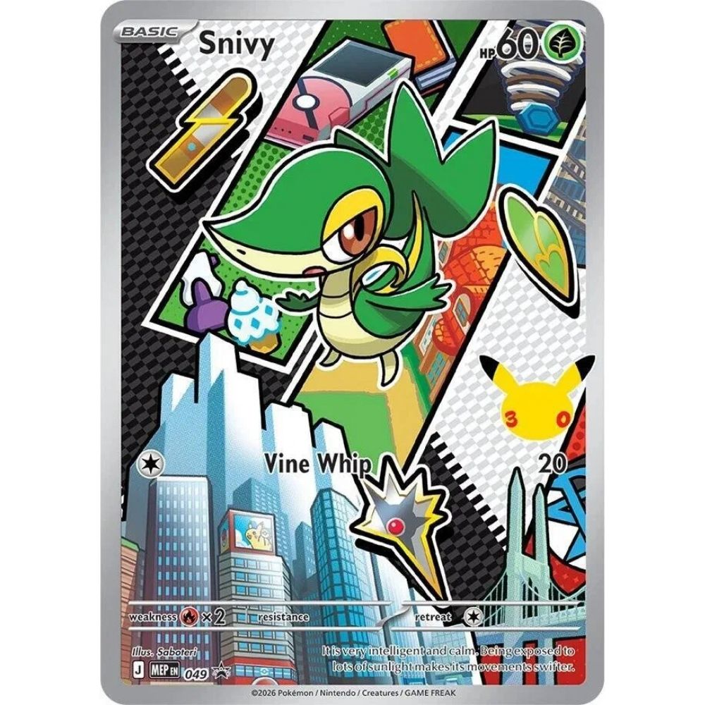 Snivy –  049  –  Black Star Promo