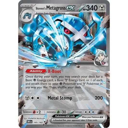 Steven's Metagross ex –  145/182  –  Destined Rivals