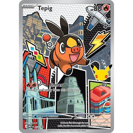 Tepig –  050  –  Black Star Promo