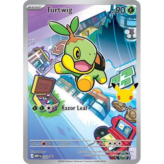 Turtwig –  040  –  Black Star Promo