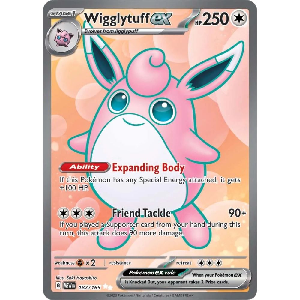 Wigglytuff ex  –  187/165  –  151