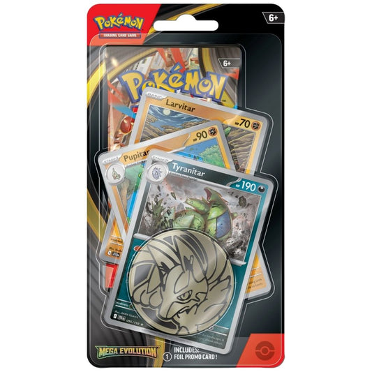 Pokémon: Mega Evolution Premium Checklane Blister – Tyranitar